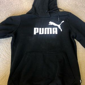 Black Puma Hoodie